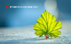 新萝卜家园win10免激活64位纪念推荐版v2022.09